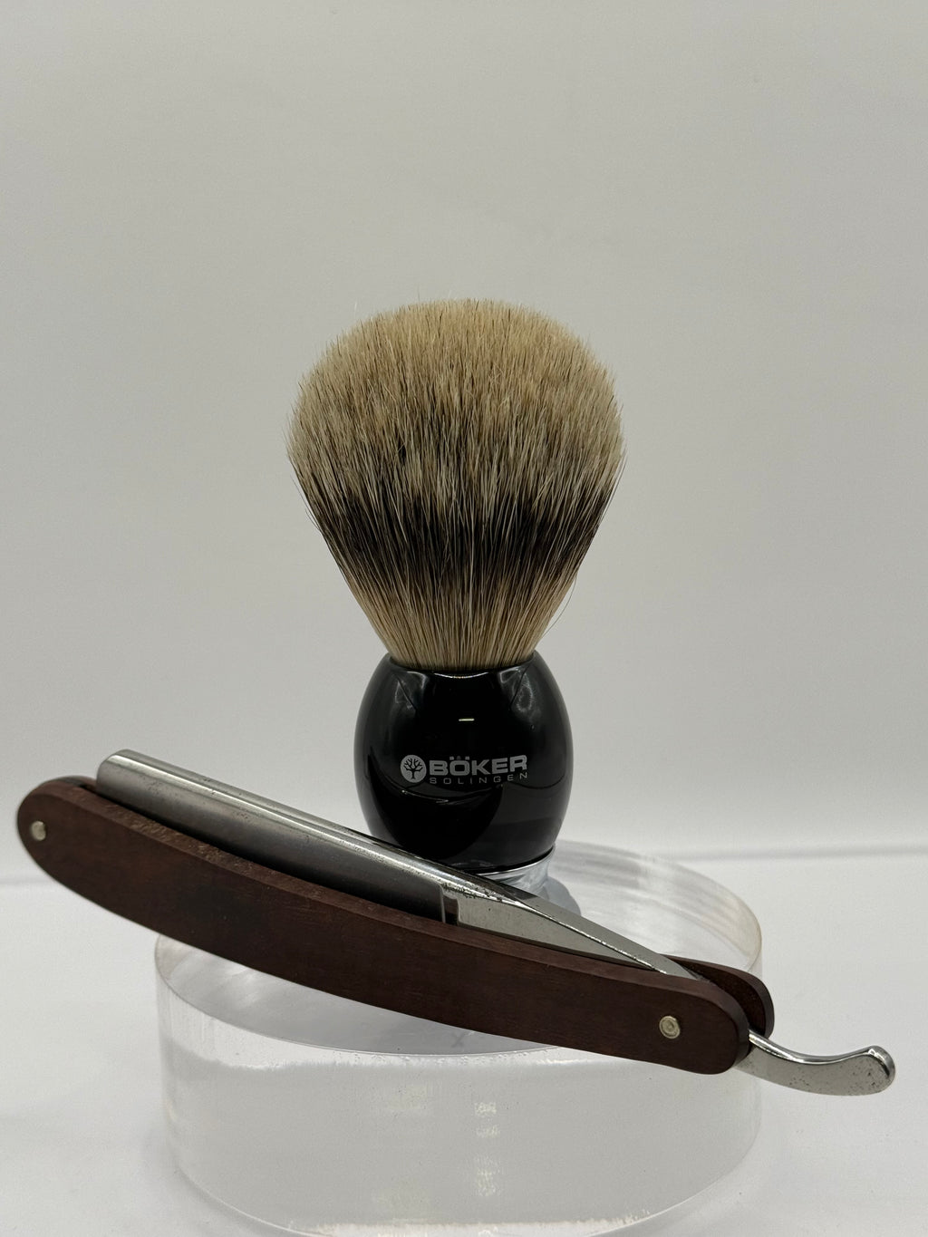 Böker Rasierpinsel - Premium Black