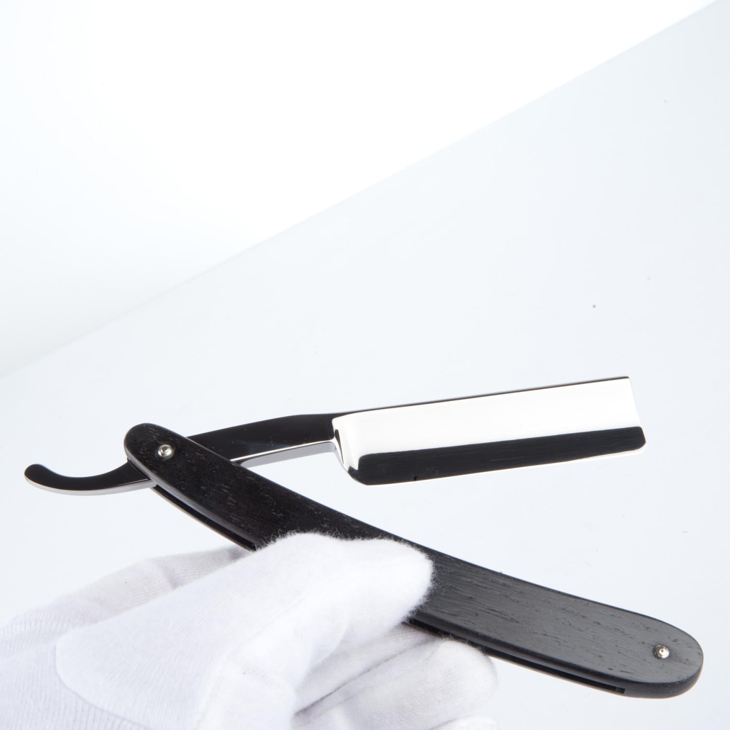 Böker Rasiermesser - Schwarzgold 24 Karat 6/8"