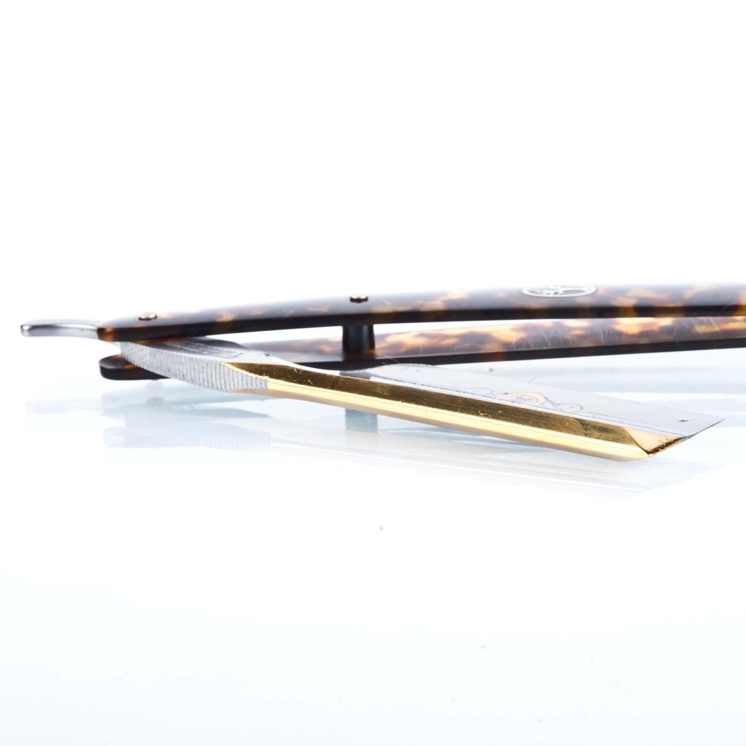 Böker Rasiermesser - Schildpatt 6/8"