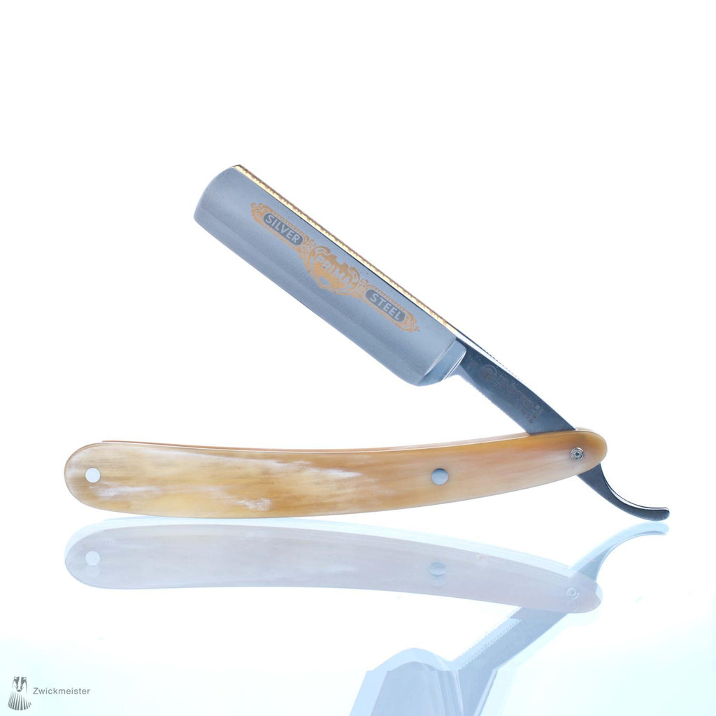 Dovo - Rasiermesser Nr. 4 Prima Horn Silversteel 5/8"