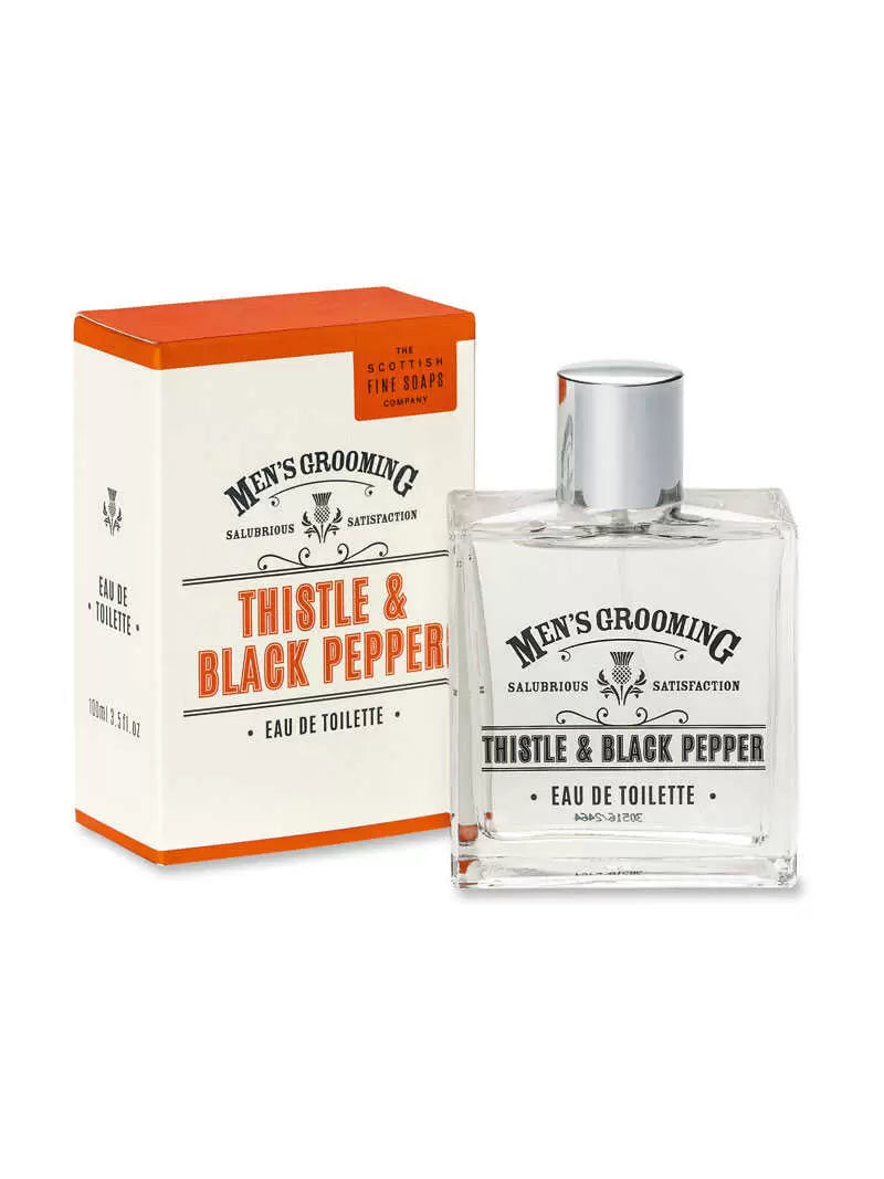 The Scottish Fine Soaps - Men`s Grooming Thistle & Black Pepper Eau de Toilette 100ml