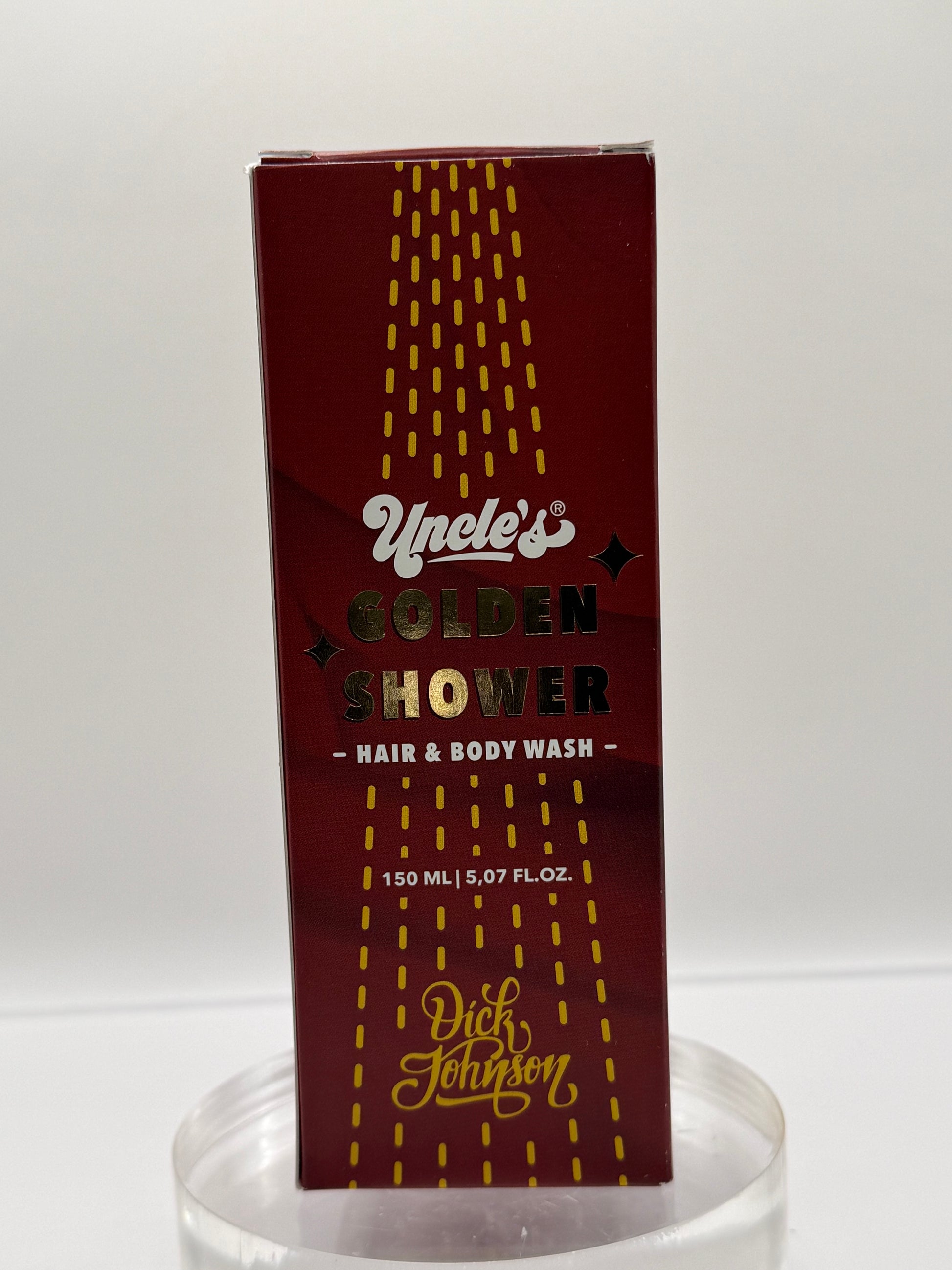 Dick Johnson`s -Golden Shower Hair & Body Wash – Für goldene 'Nassmacher'-Momente