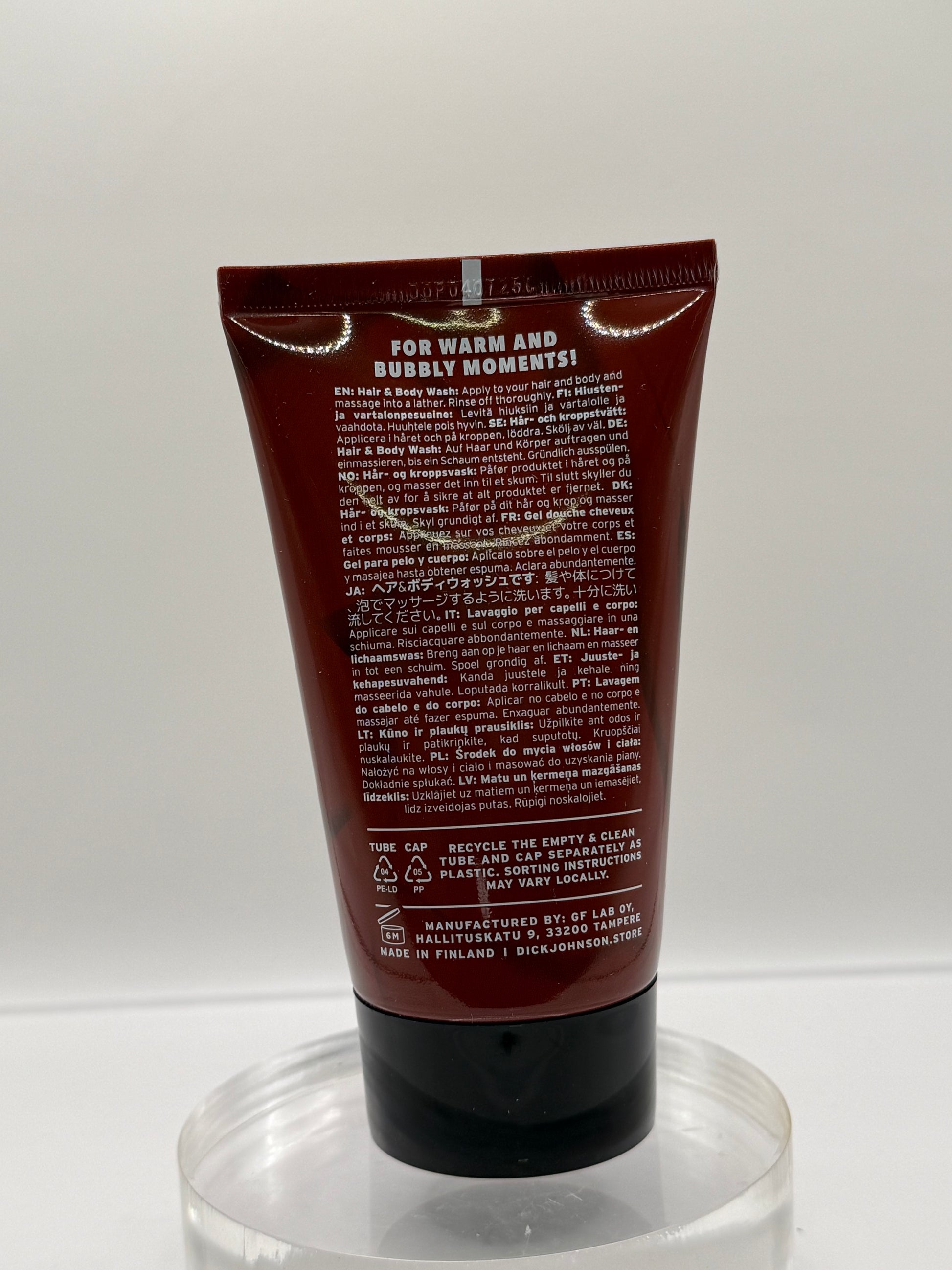 Dick Johnson`s -Golden Shower Hair & Body Wash – Für goldene 'Nassmacher'-Momente