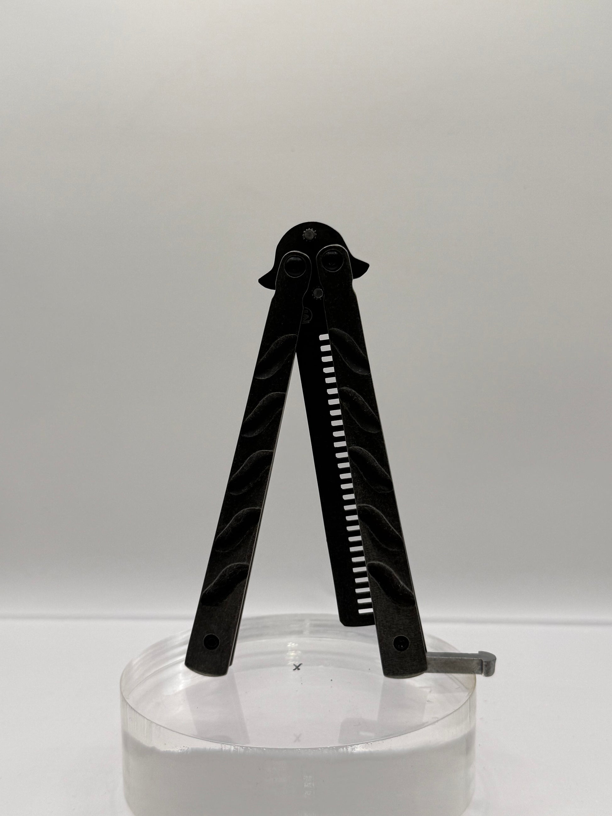 Böker Magnum Balicomb - Kamm Bürste Butterflyoptik Edelstahl