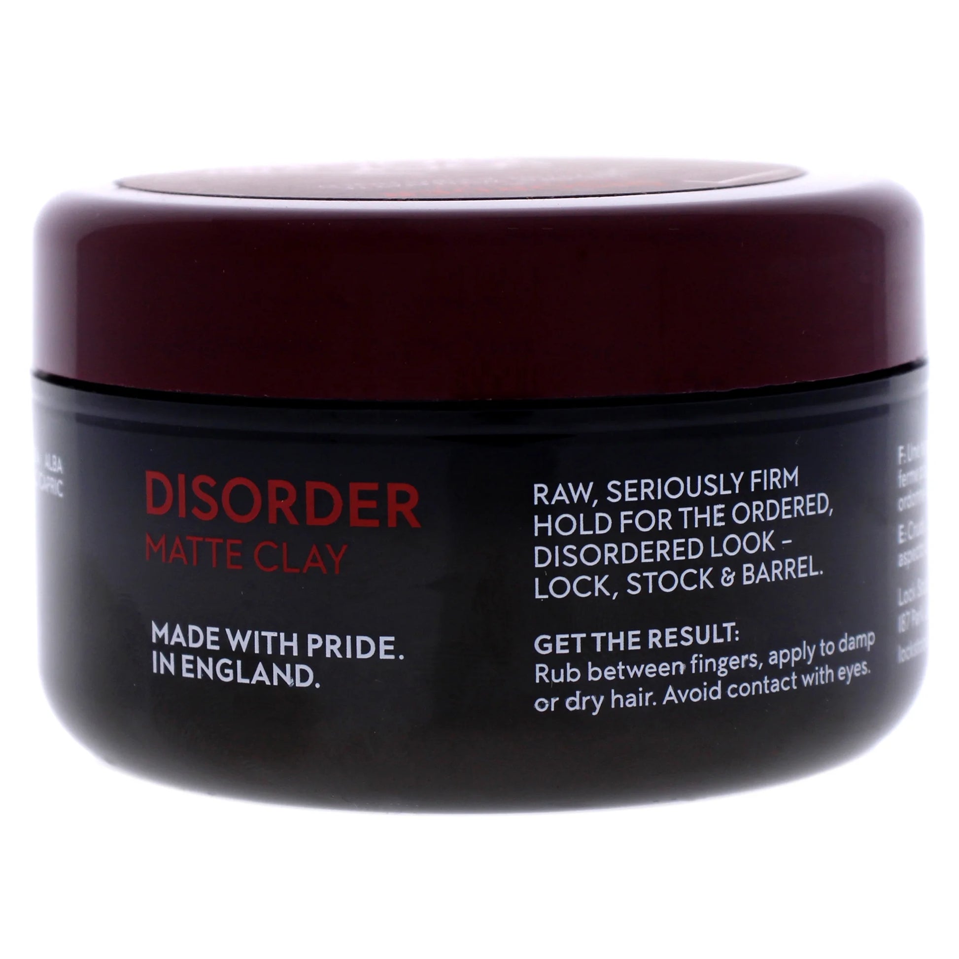 Lock Stock & Barrel - Disorder Matte Clay 100g