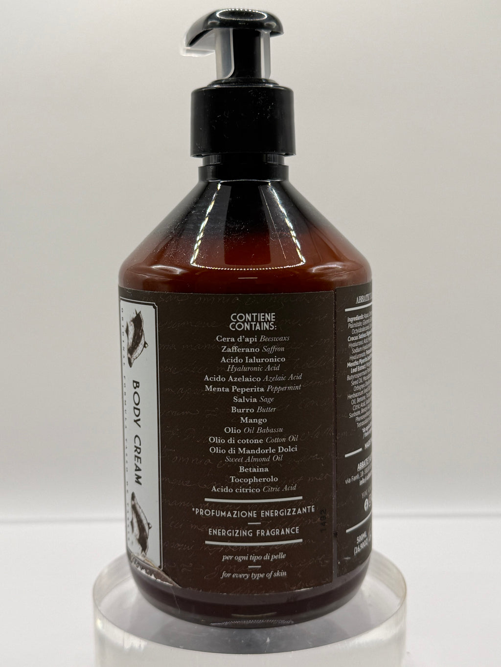 Abbate Y La Mantia - Crema Corpo Tabacchi Tempestosi 500ml