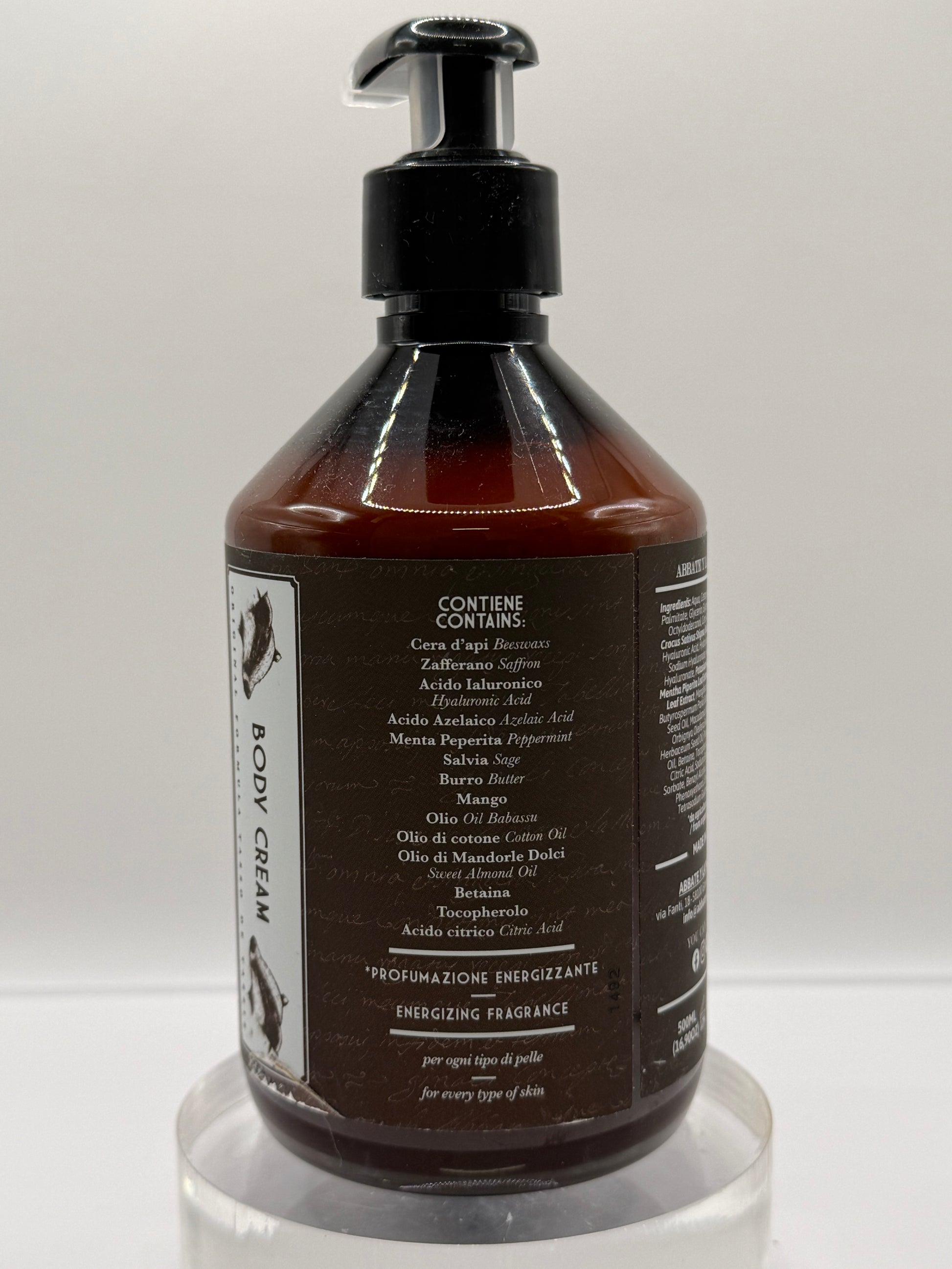 Abbate Y La Mantia - Crema Corpo Tabacchi Tempestosi 500ml