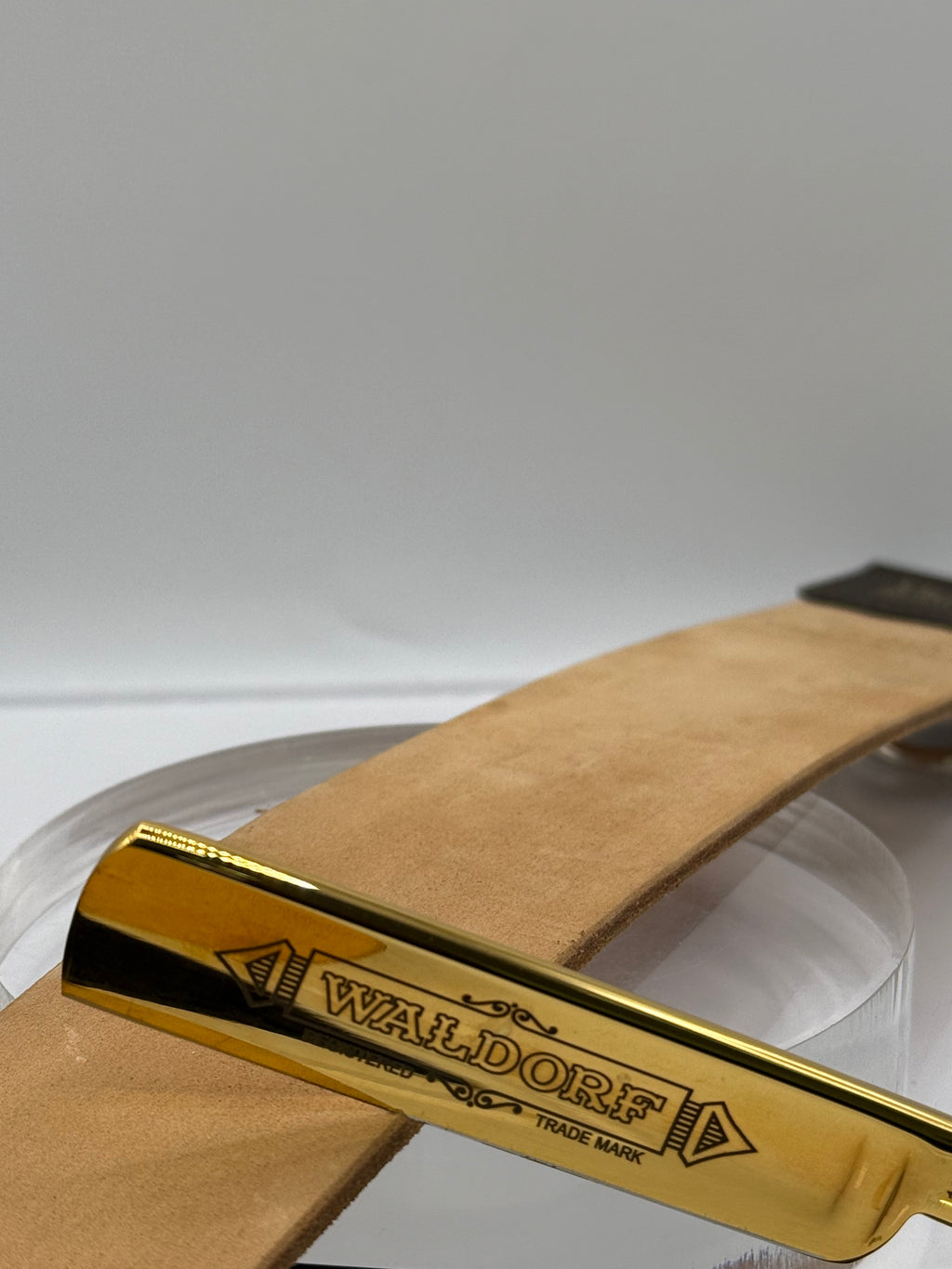 Böker Rasiermesser - Waldorf Gold 5/8"