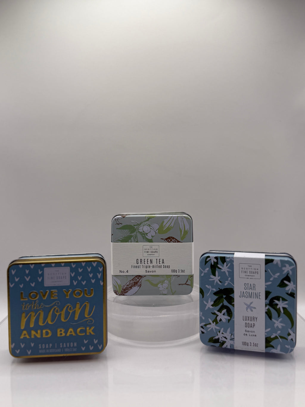 Scottish Fine Soaps - GREEN TEA Finest TRIPLE - milled Soap 100g