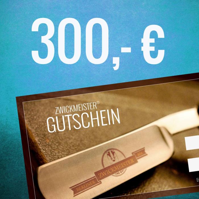 Zwickmeister Gift Card 300 Euro