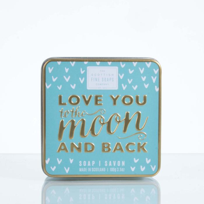 Scottish Fine Soaps Soap in a tin Love You To The Moon And Back