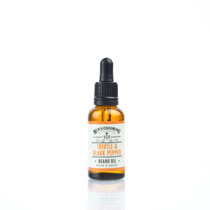 Scottish Fine Soaps - Mens Grooming Thistle & Black Pepper Beard Oil 30ml