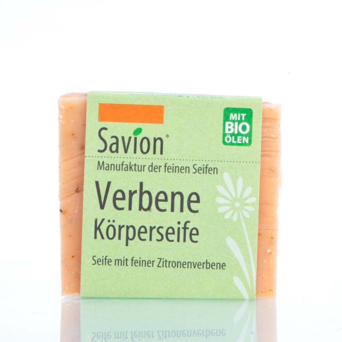 Savion Verbene Seife Hand- und Körperseife 80g Block