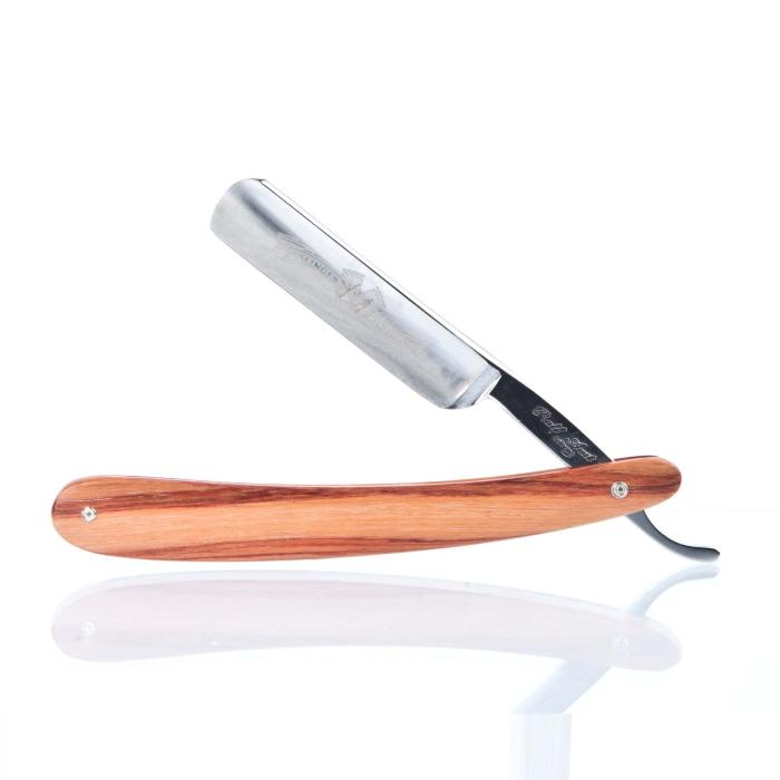 Ralf Aust straight razor 5/8 Round Point Rosewood Handle