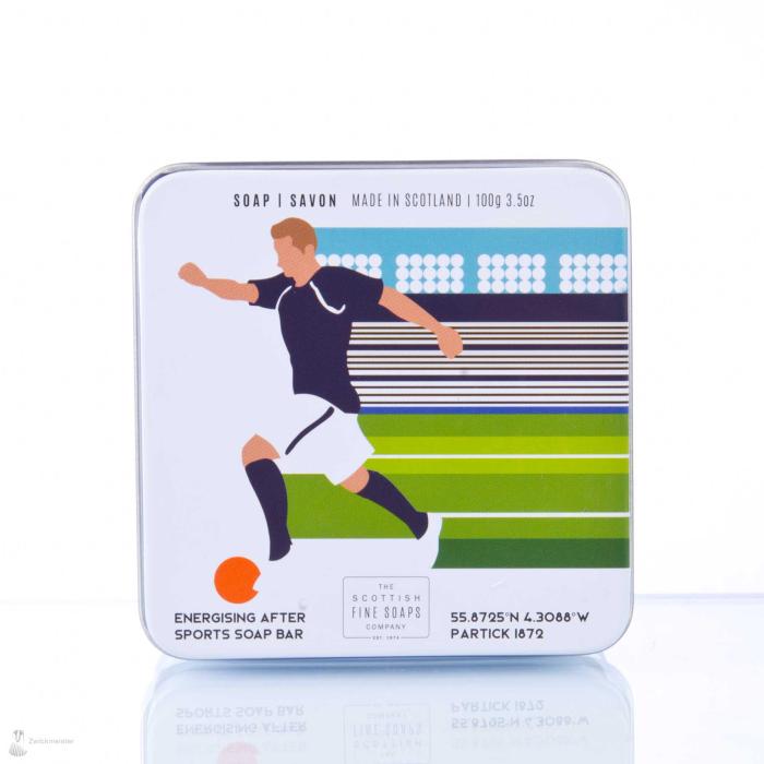 Scottish Fine Soaps Soap in a tin Soccer