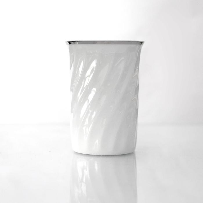 Ilona Becher Porzellan Rondo Platin