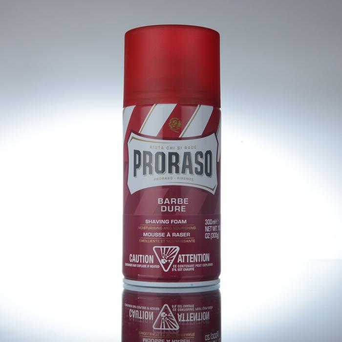 Proraso Linea Rossa Rasierschaum Sandelholz und Shea-Butter 300 ml