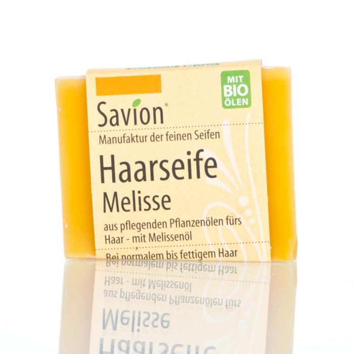 Savion Melisse Haarwaschseife,  85 g, handgemacht