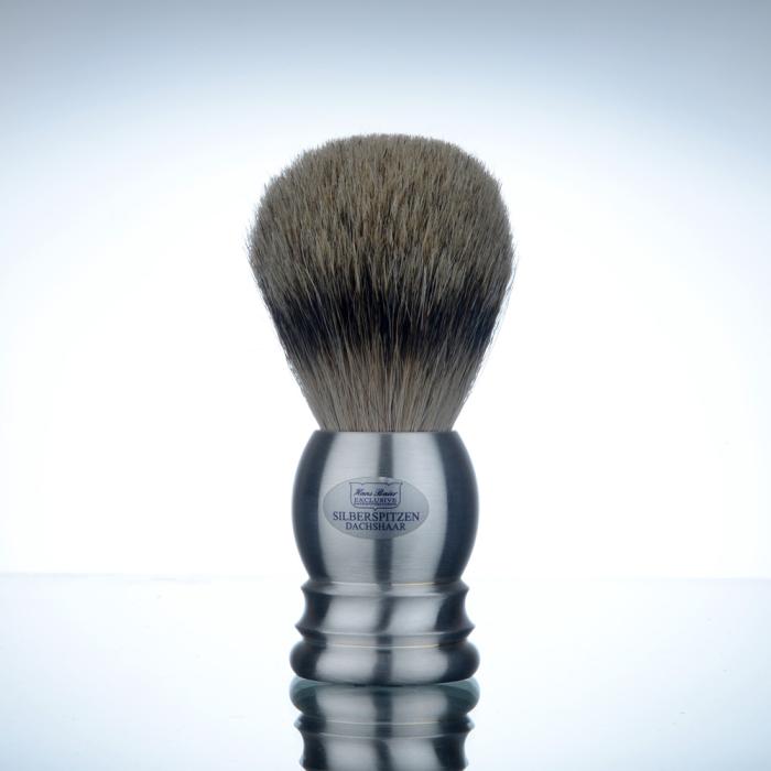 Hans Baier Shaving Brush Aluminium