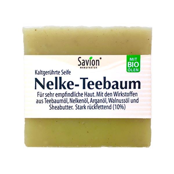 Savion Nelke Teebaum Hand- und Körperseife 80g Block