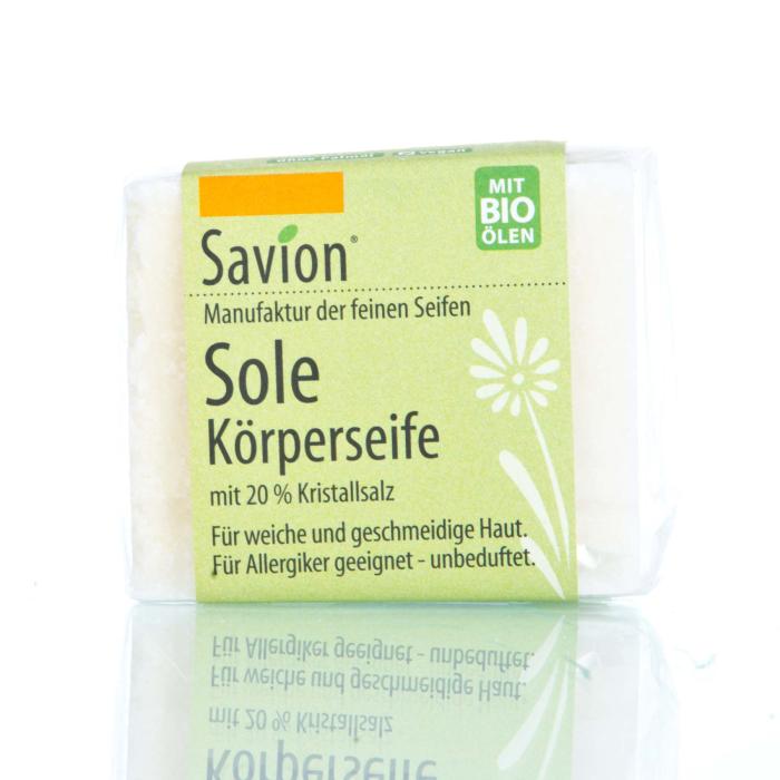 Savion Soleseife mit Kristallsalz 85 g