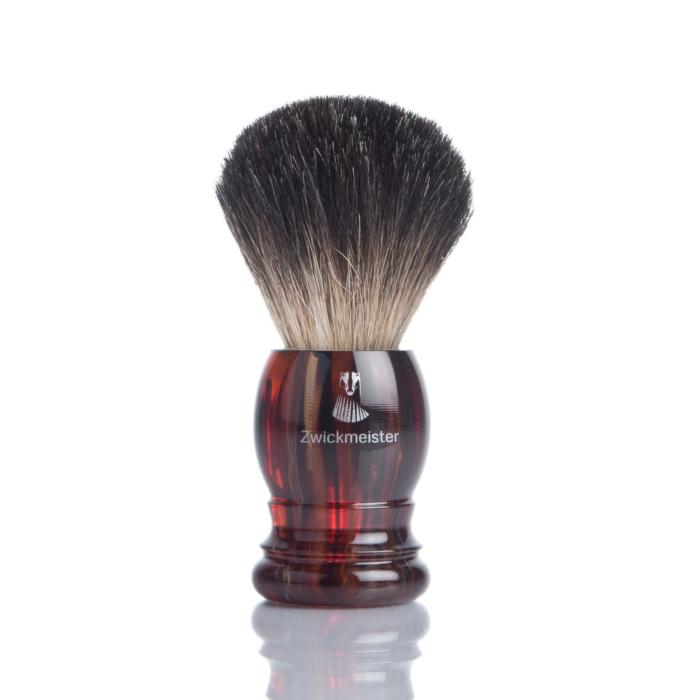 Zwickmeister® Shaving Havana Gray Badger Hair