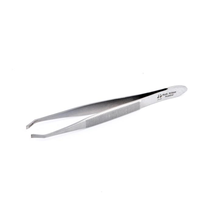 Robert Klaas angled Straight Tweezers 3 1/2