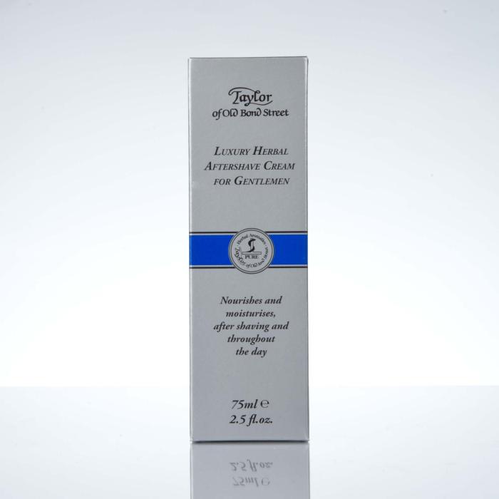 Taylor Of Old Bond Street Luxury Herbal Aftershave Creme 75ml