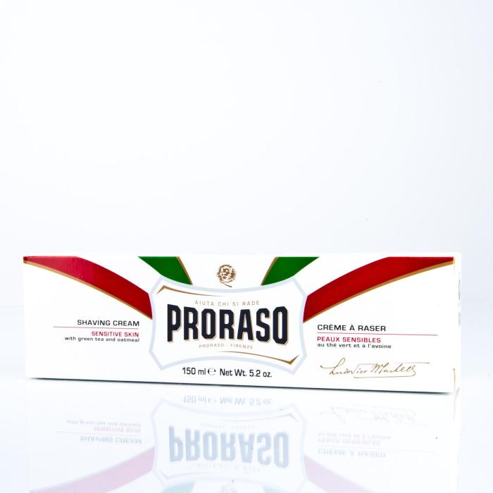 Proraso Shaving Cream Linea Bianca with green tea and oatmeal 150 ml