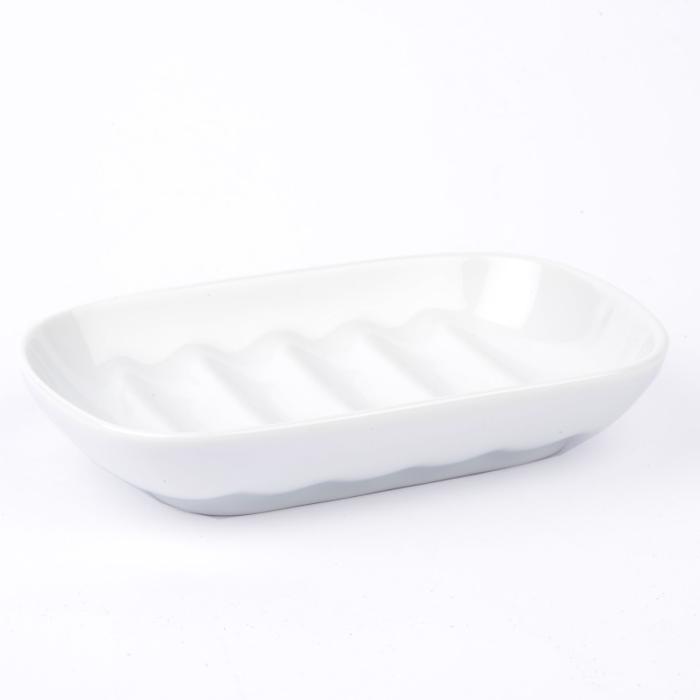 Lindner Soap Dish white porcelaine