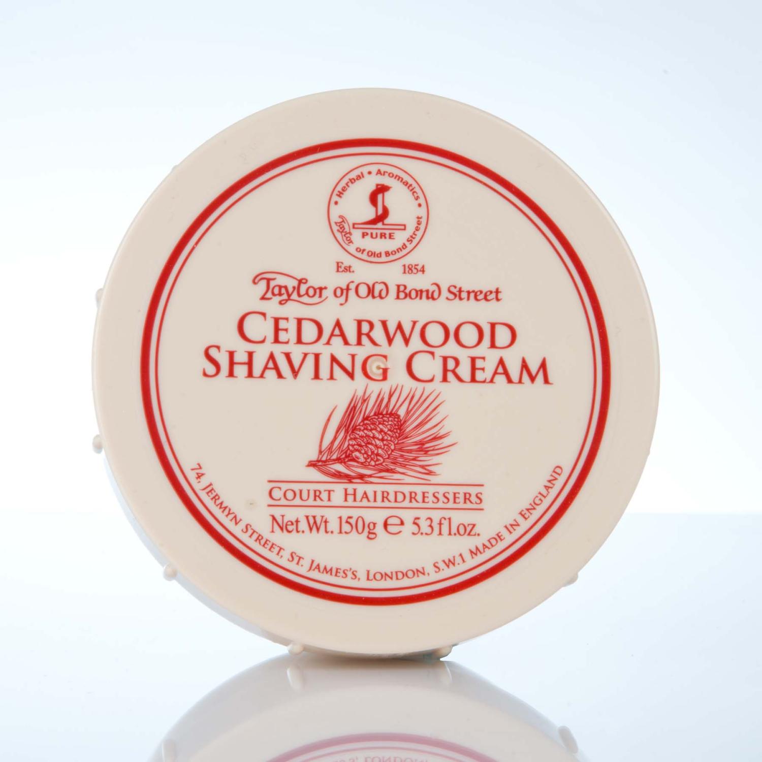 Taylor of Old Bond Street Zedernholz Shaving Crea