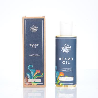 The Handmade Soap Co. Beard Oil Basil, Lime & Sweet Orange 100 ml