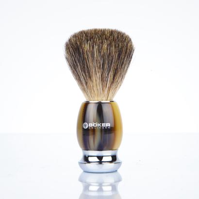 Boker shaving brush classic horn optics