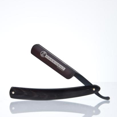 Zwickmeister® Straight Razor Präsident Edition - Horn Black Square