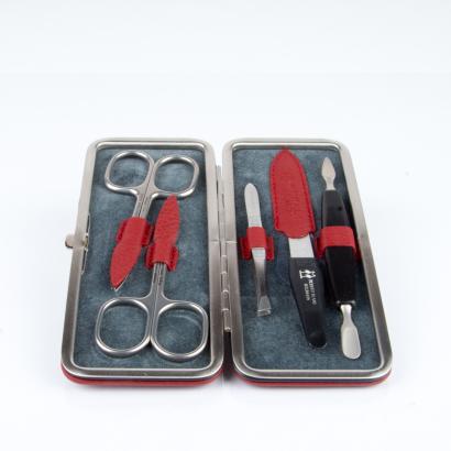 Robert Klaas Maniküre-Set Capri 5-teilig rot