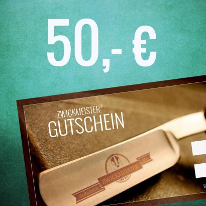 Zwickmeister Geschenkgutschein 50 Euro