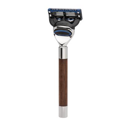 Erbe Solingen 5-blade razor fusion walnut design BERLIN