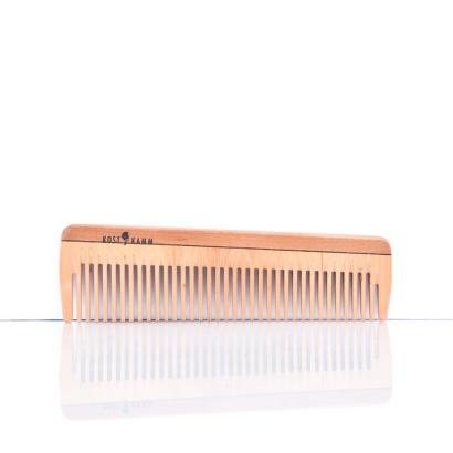 Handle comb wood medium 14 cm