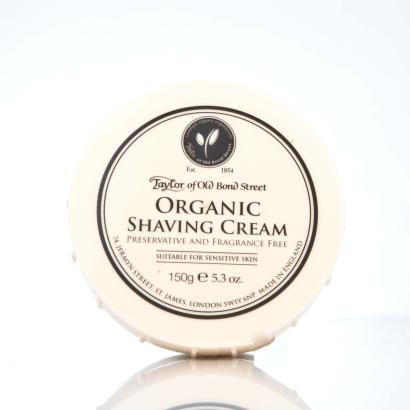 Taylor of Old Bond Street Organic Shaving Cream 150g