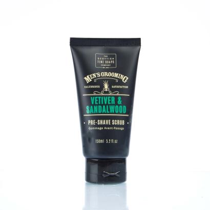 Scottish Fine Soaps - Men˜s Grooming Vetiver & Sandalwood Pre Shave Scrub 150ml