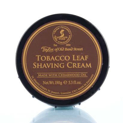 Taylor of Old Bond Street Tobacco Leaf Shaving Cream 150 g