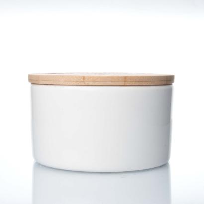 Scottish Fine Soaps Vetiver & Sandalwood Shave Soap & Ceramic Bowl 100g