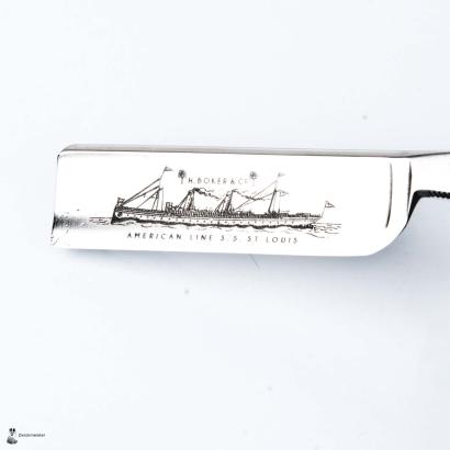 Boker Straight Razor S.S. Saint Louis 6/8