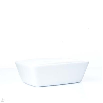 Lindner two-part Soap Dish white porcelaine