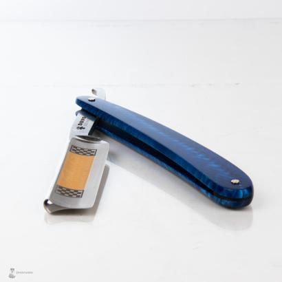 DOVO Straight Razor Facharbeit blau 6/8