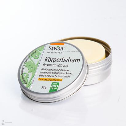 Savion Körperbalsam Rosmarin-Zitrone 55g