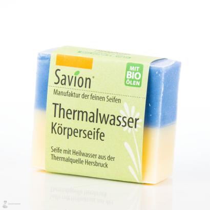 Savion Thermalwasser Hand- und Körperseife 80g Block