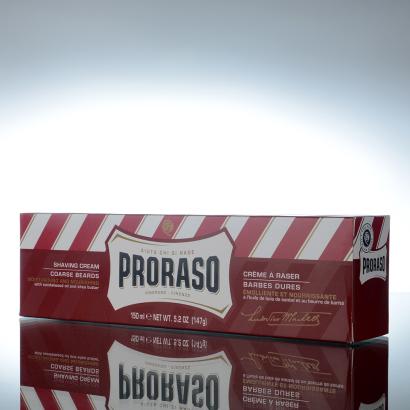 Proraso Shaving Cream Linea Rossa with sandalwood and shea butter 150ml