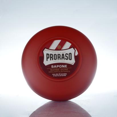 Proraso Shaving Soap Linea Rossa with sandalwood and shea butter 150ml