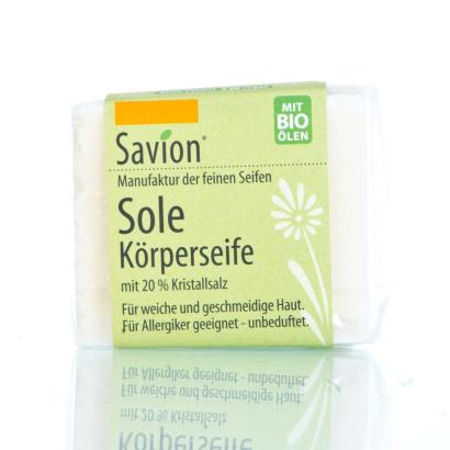 Savion Soleseife mit Kristallsalz 85 g